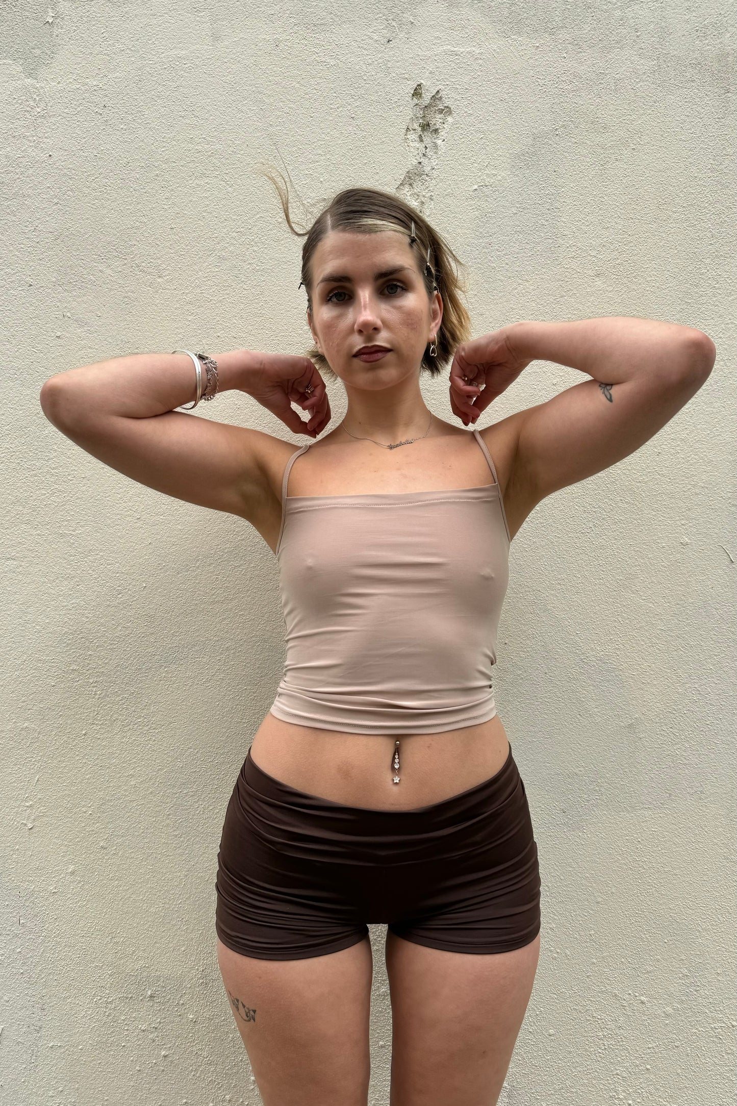 The Slinky cami - tan