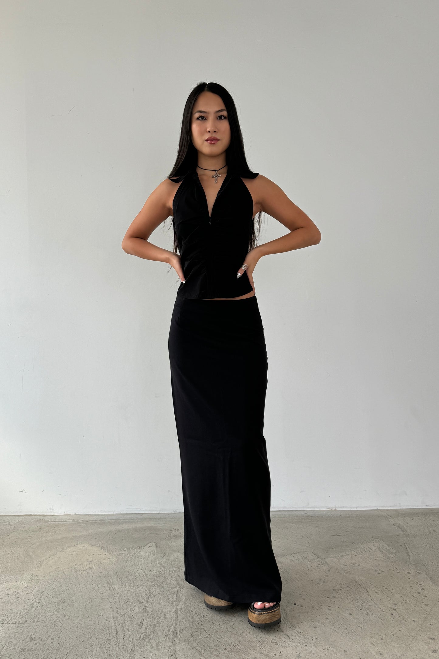 The Halter Lindsay - Black
