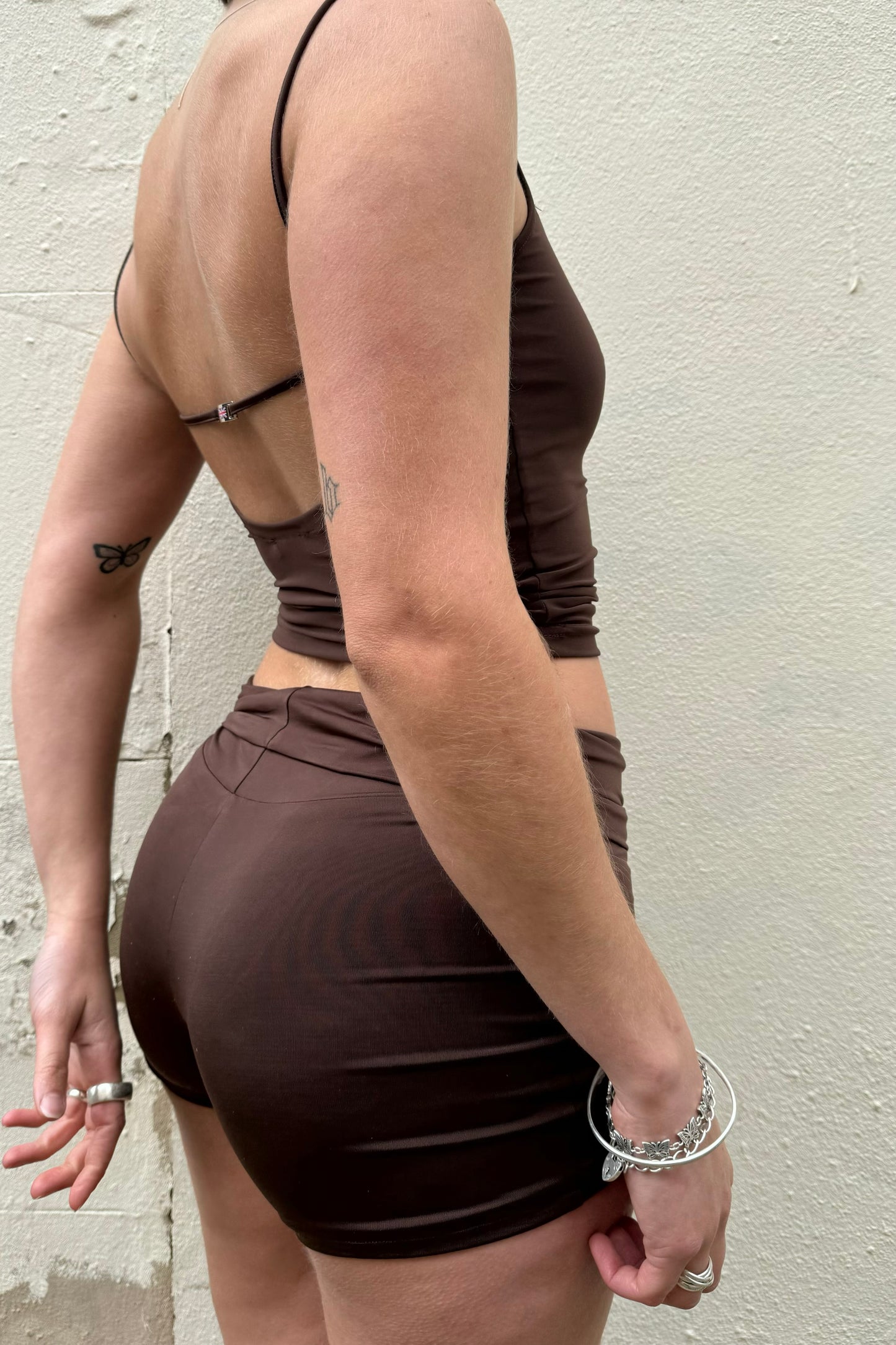Slinky shorts - Brown