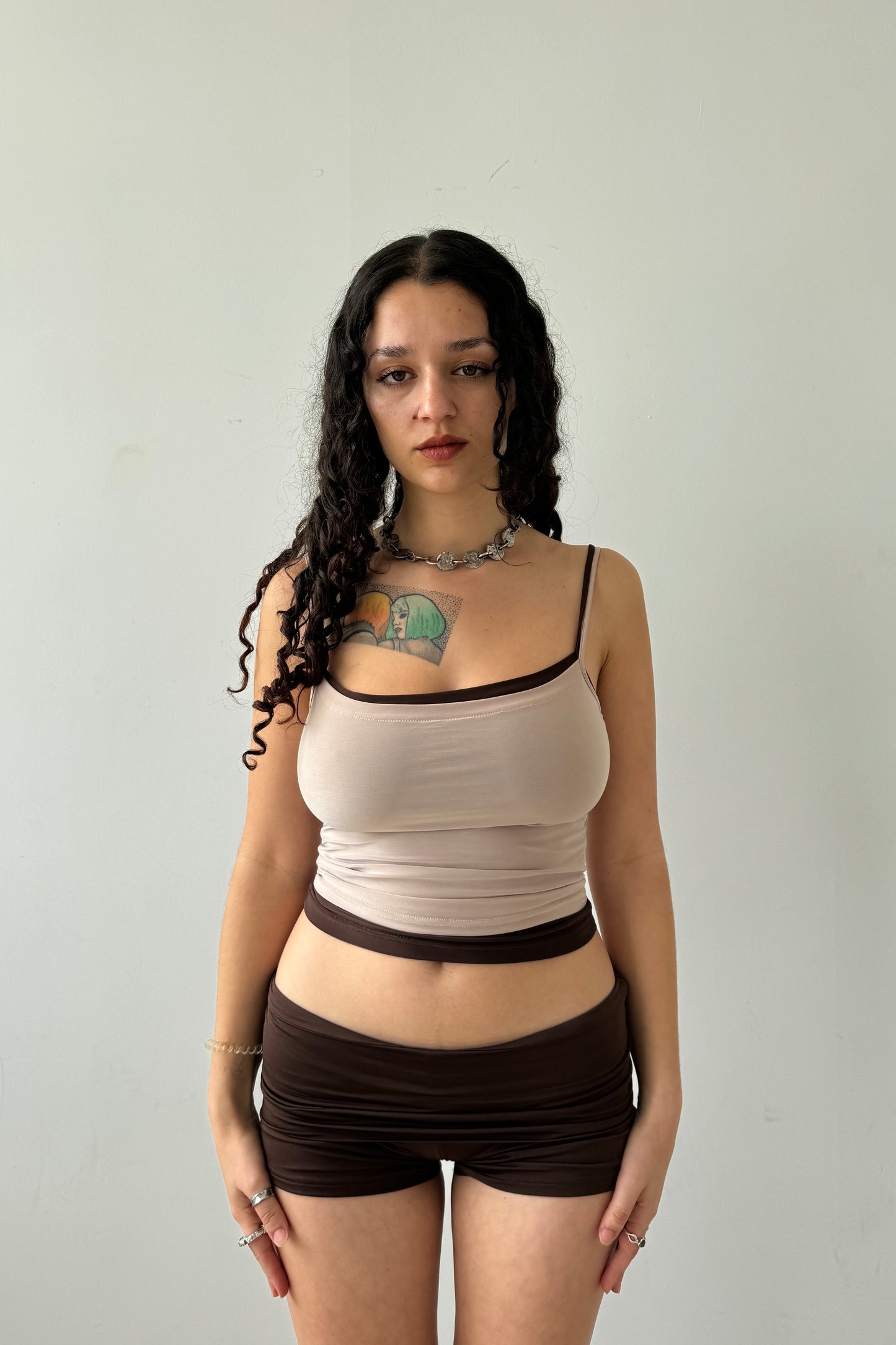 The Slinky cami - tan