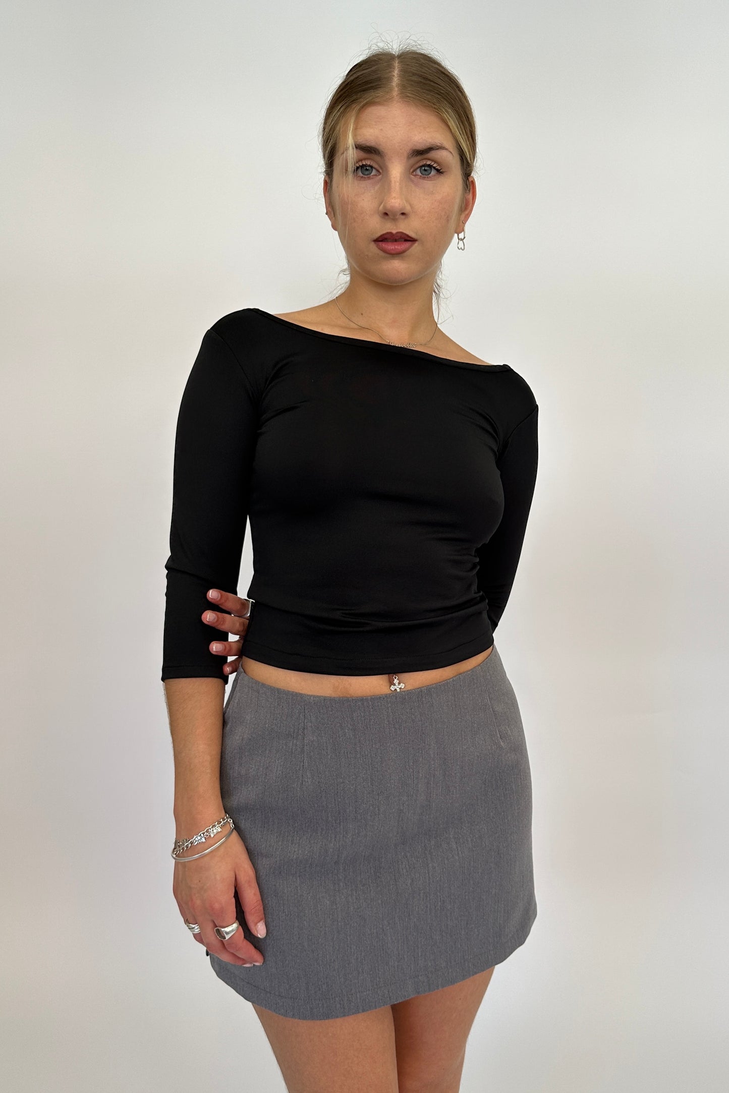 The Slinky top - Black