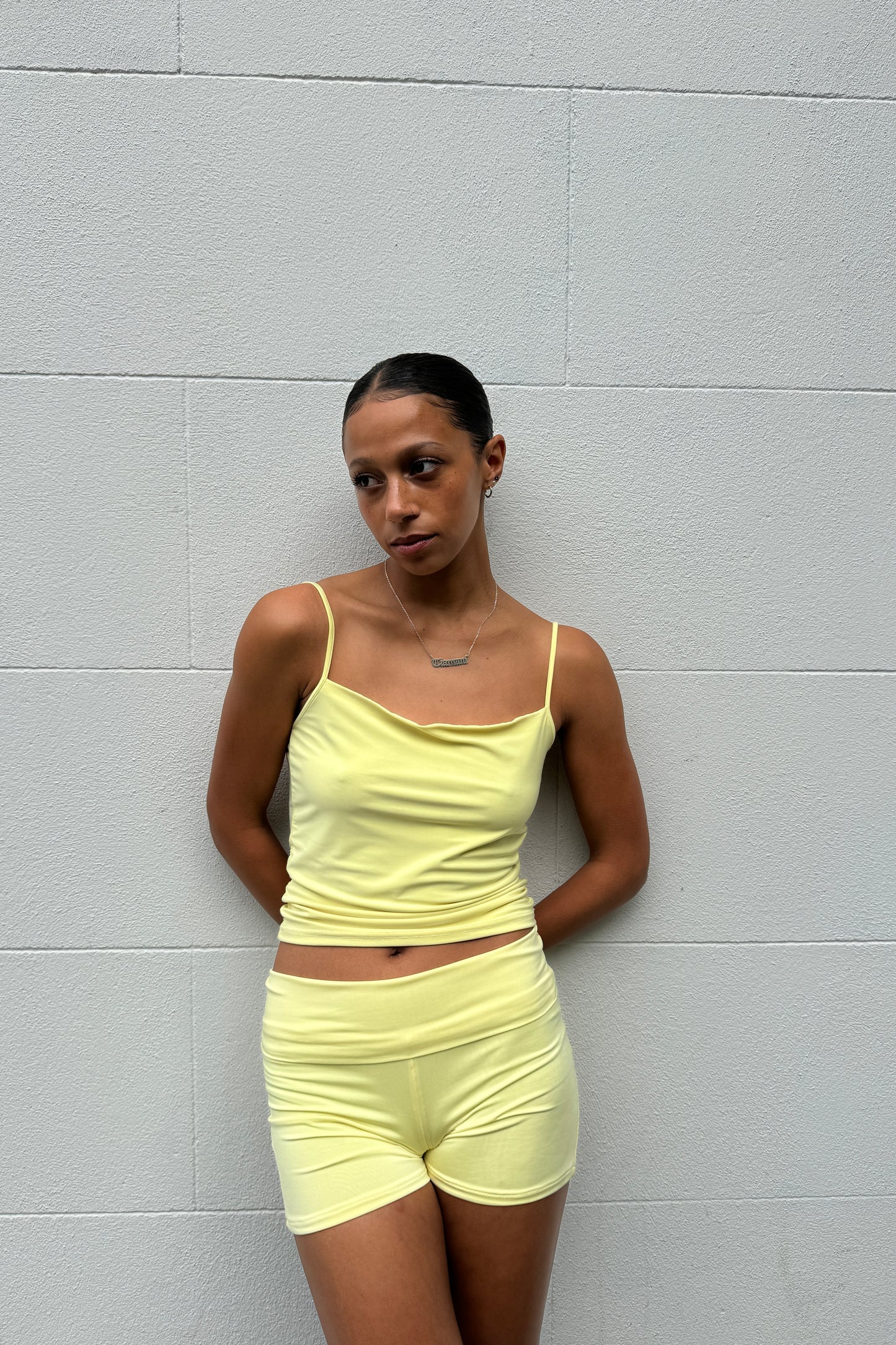 The Slinky cami - lemon