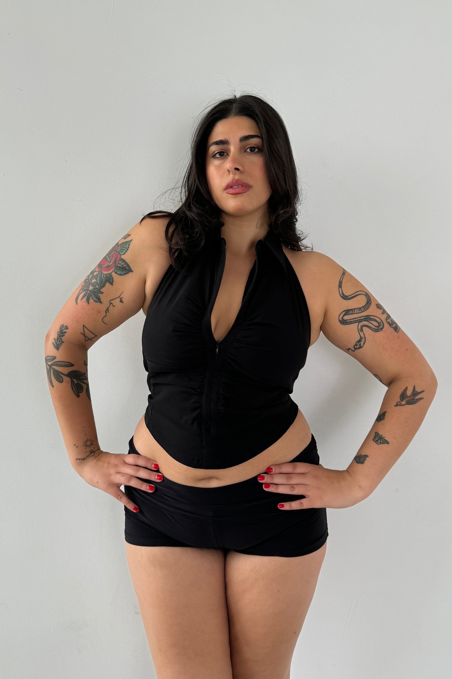 The Halter Lindsay - Black