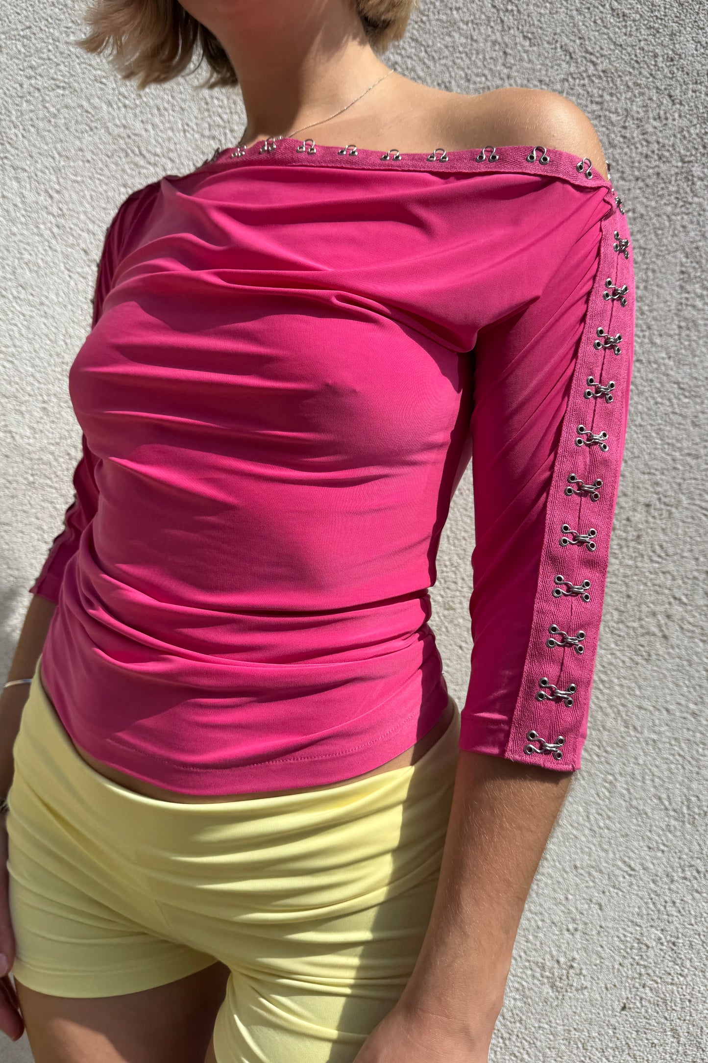 The Hooked top - Raspberry