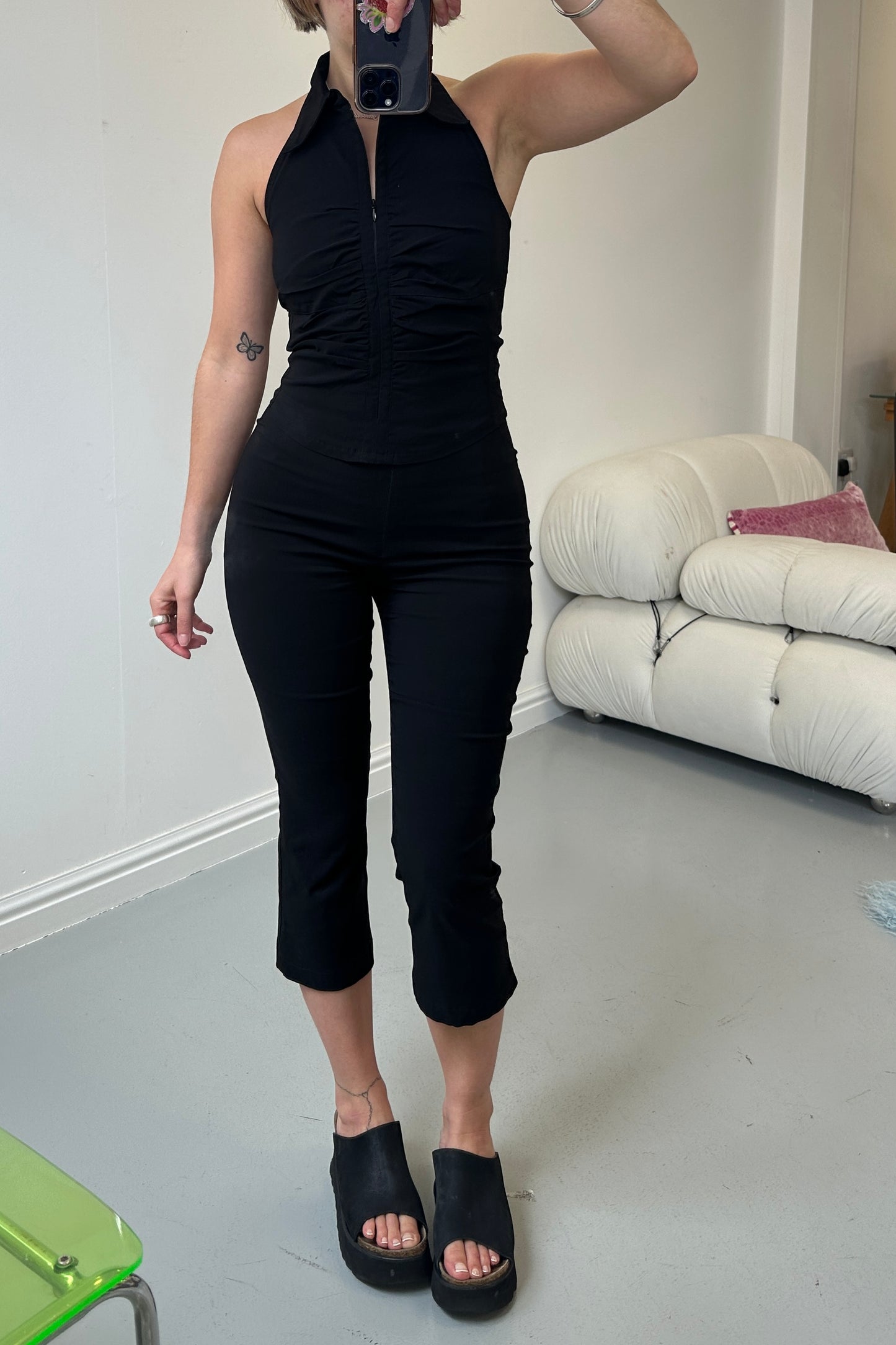 The Halter Lindsay - Black