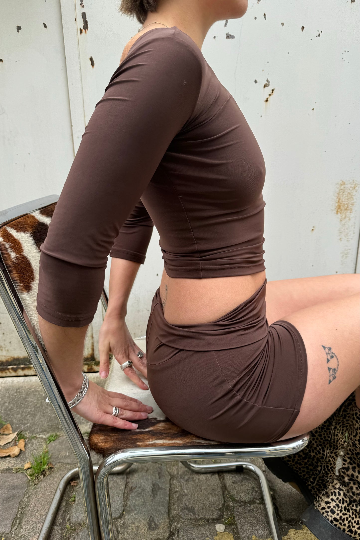 The Slinky top - brown