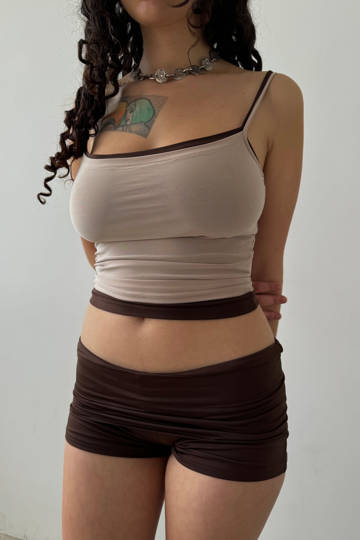 The Slinky cami - tan