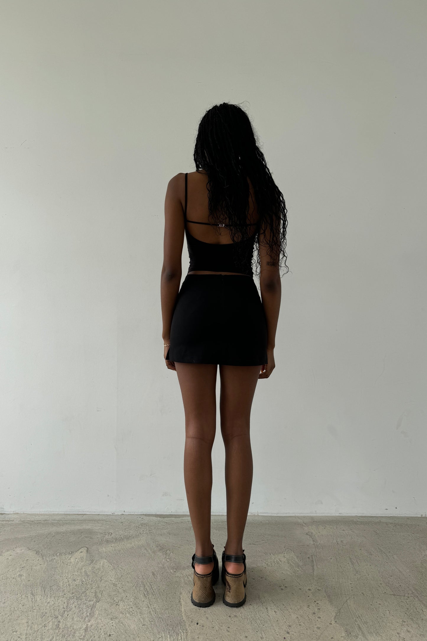 The Elle mini skirt - Black