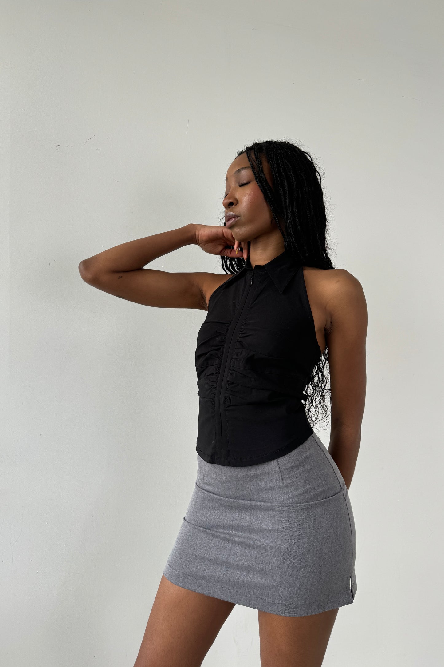 The Halter Lindsay - Black