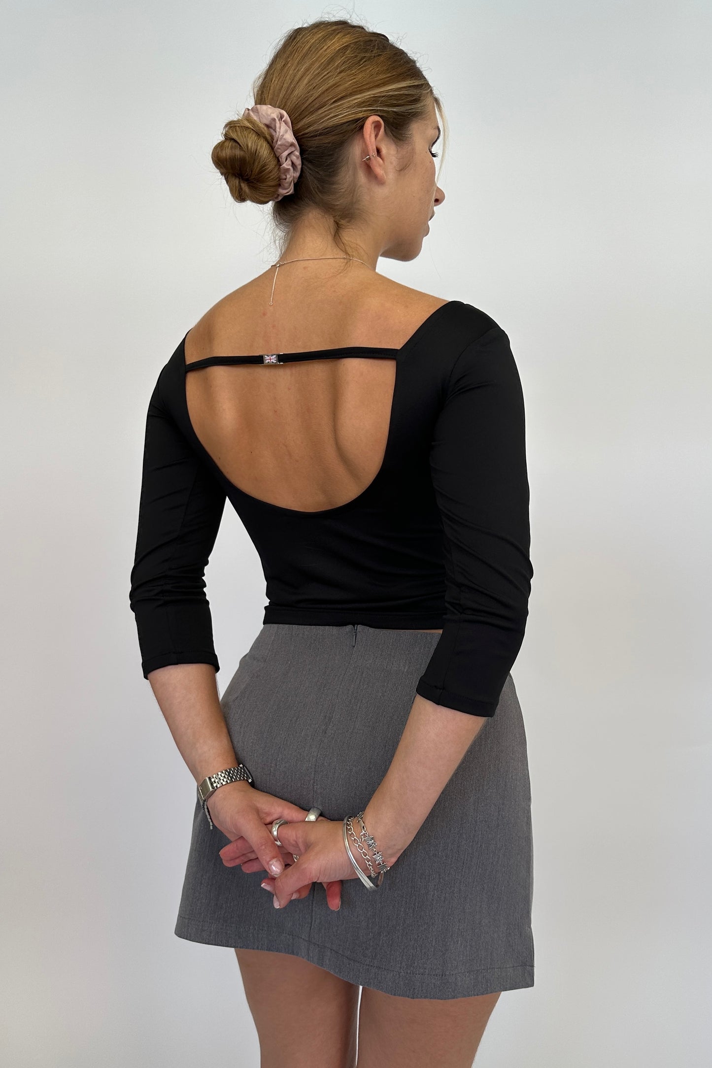 The Slinky top - Black
