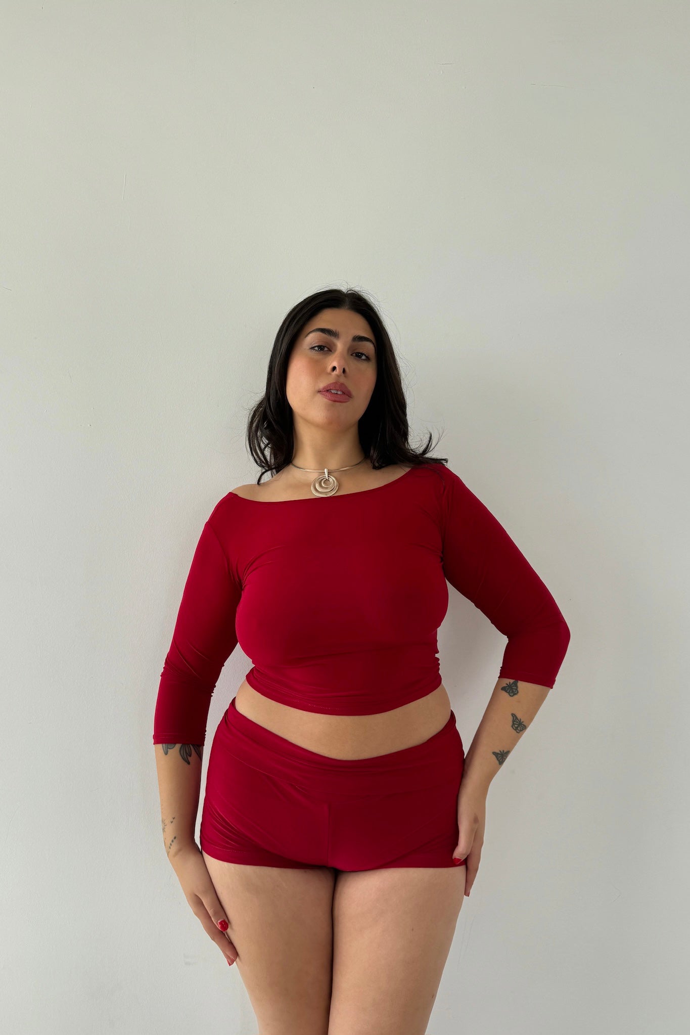 The Slinky top - red