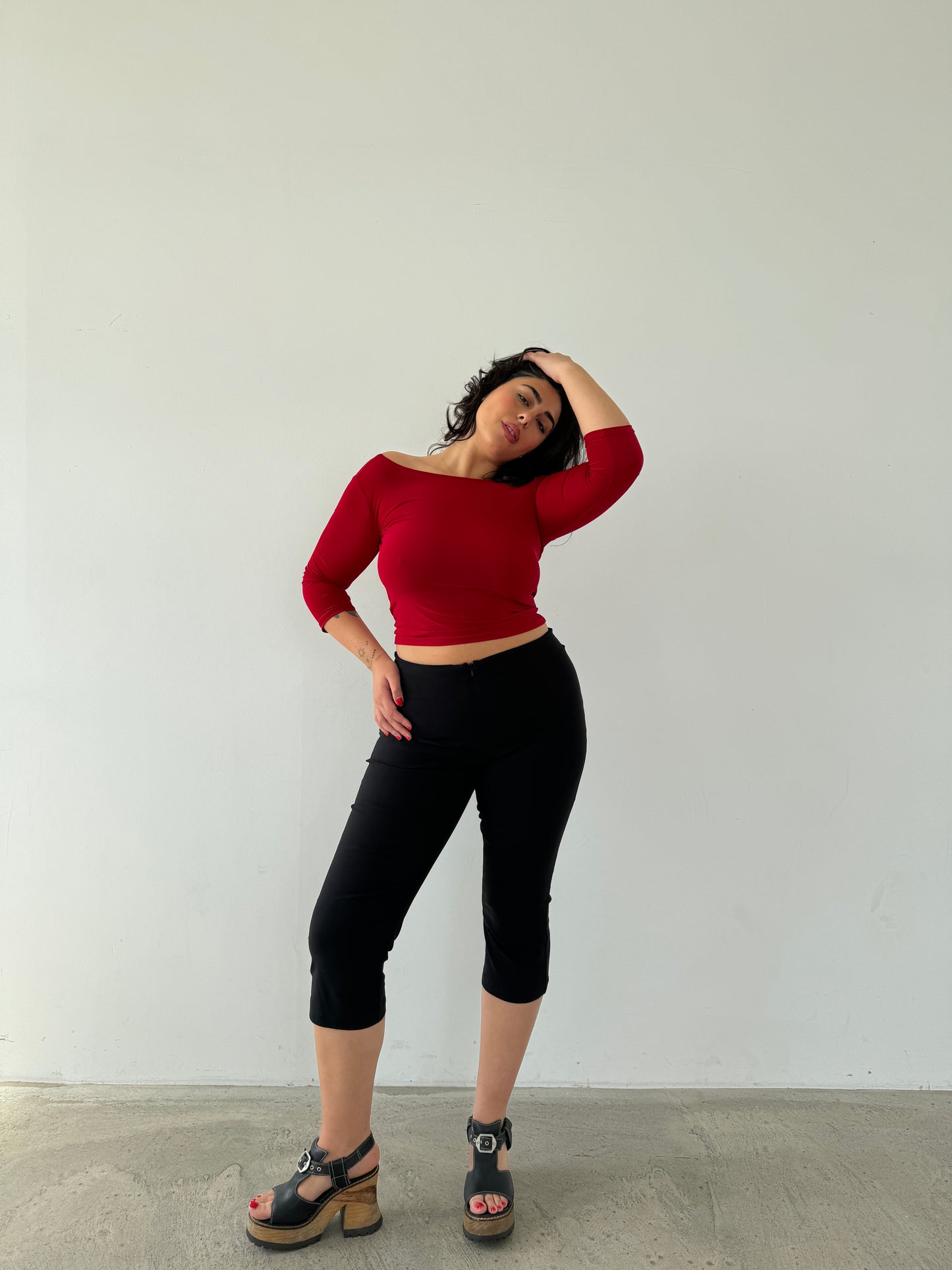 The Slinky top - red