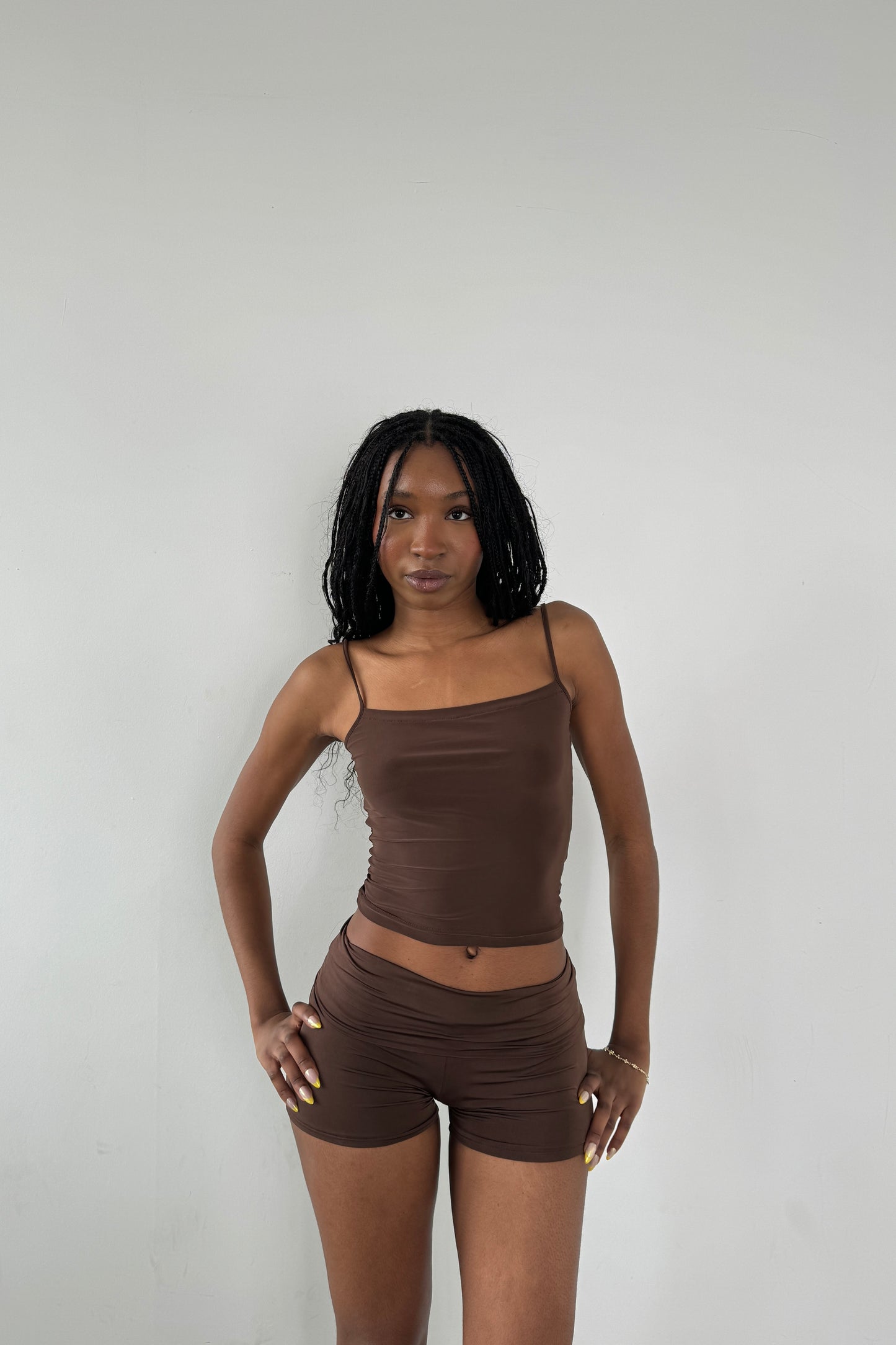 Slinky shorts - Brown