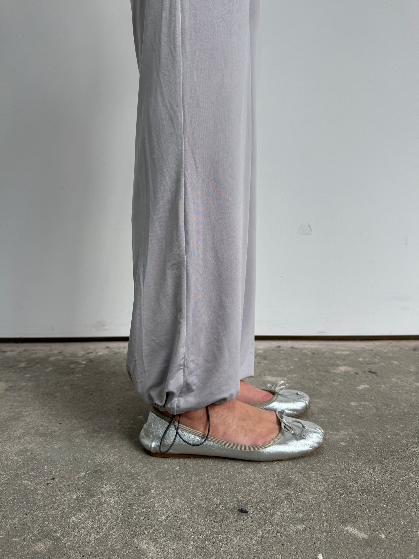 Slinky Trousers - Nickel