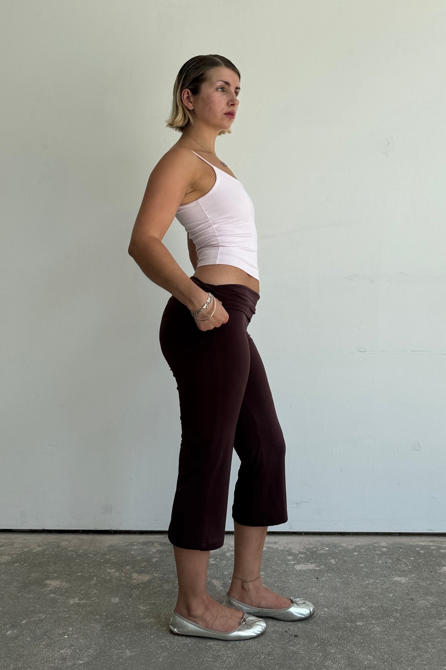 Slinky Capris - Espresso