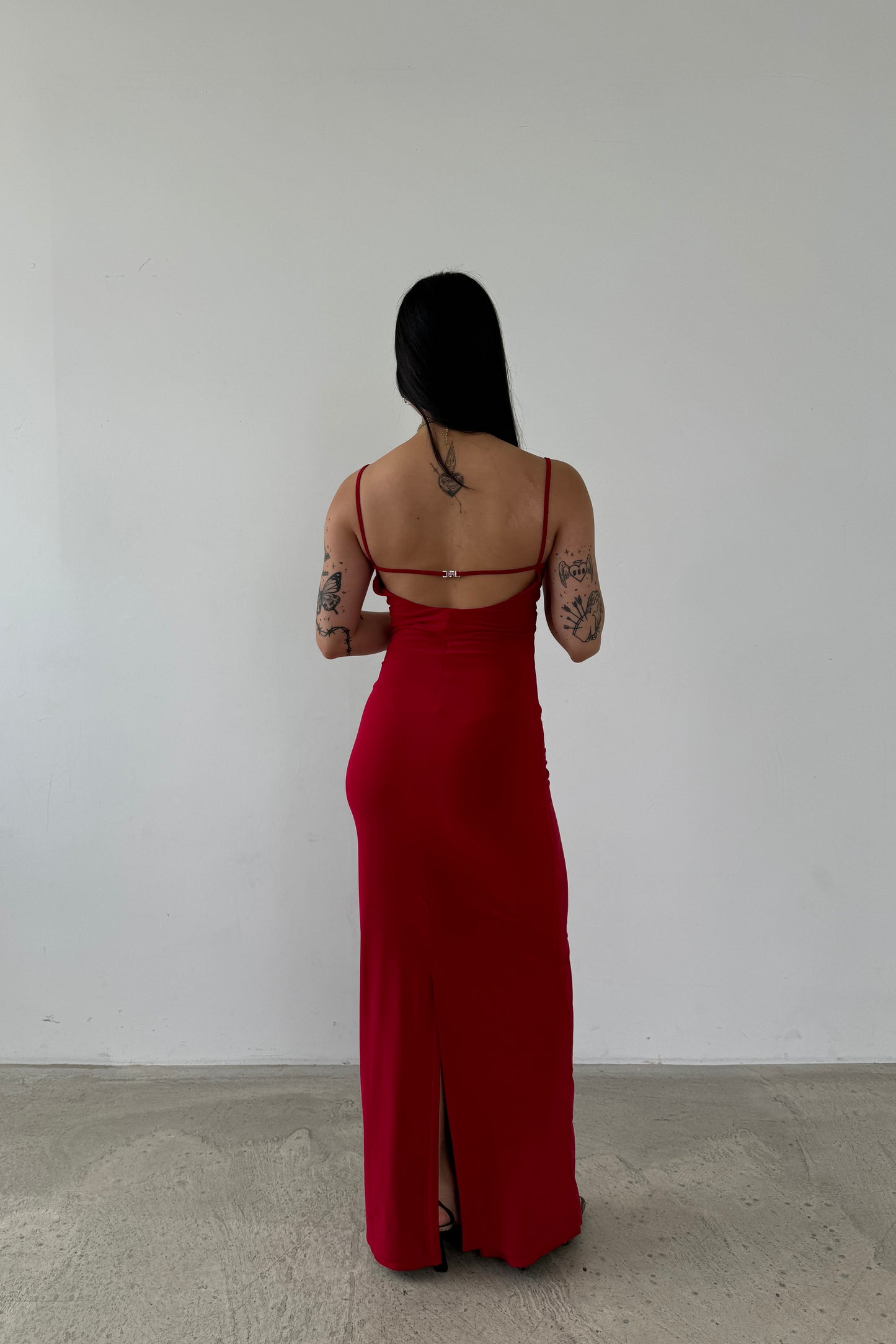 The Slinky maxi dress - Red