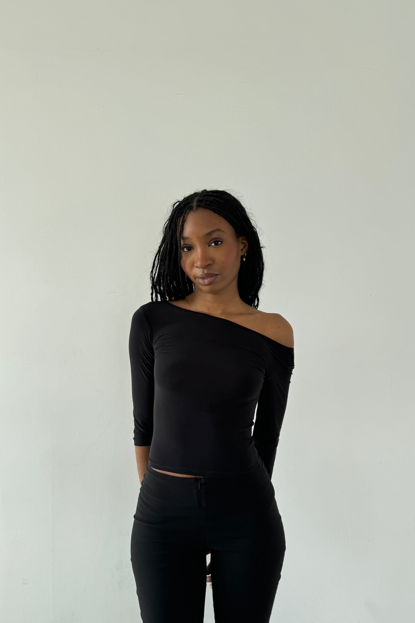 The Slinky top - Black