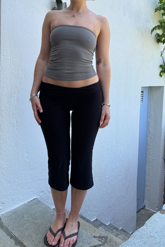 Slinky Capris - Black