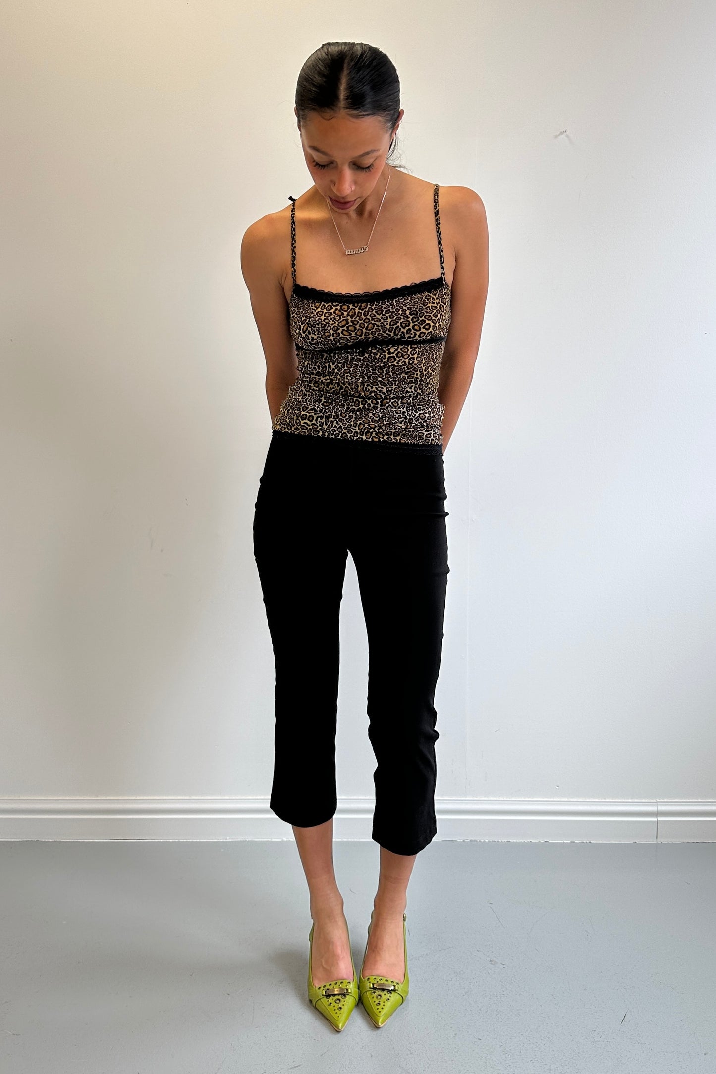 The flared capris - Black