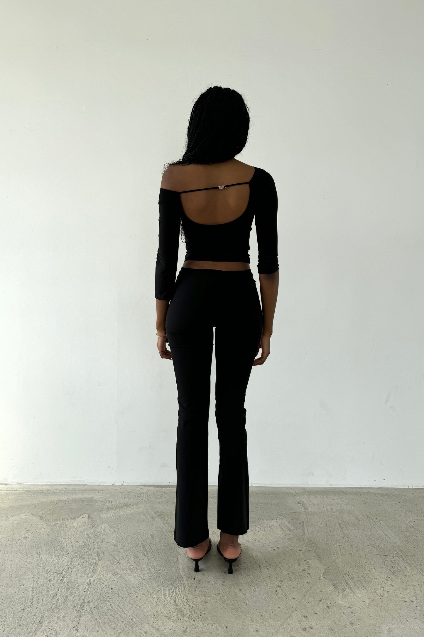 The Slinky top - Black