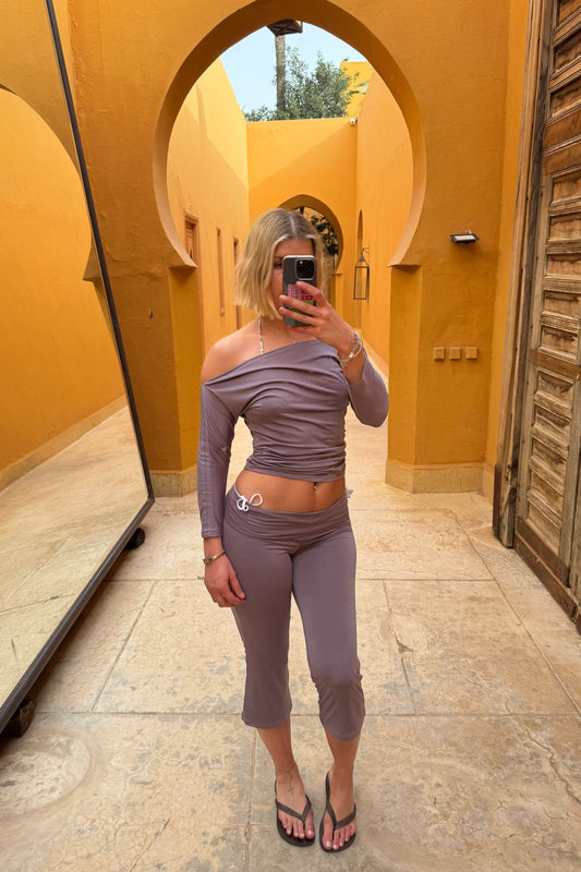 Slinky Capris - Dusk
