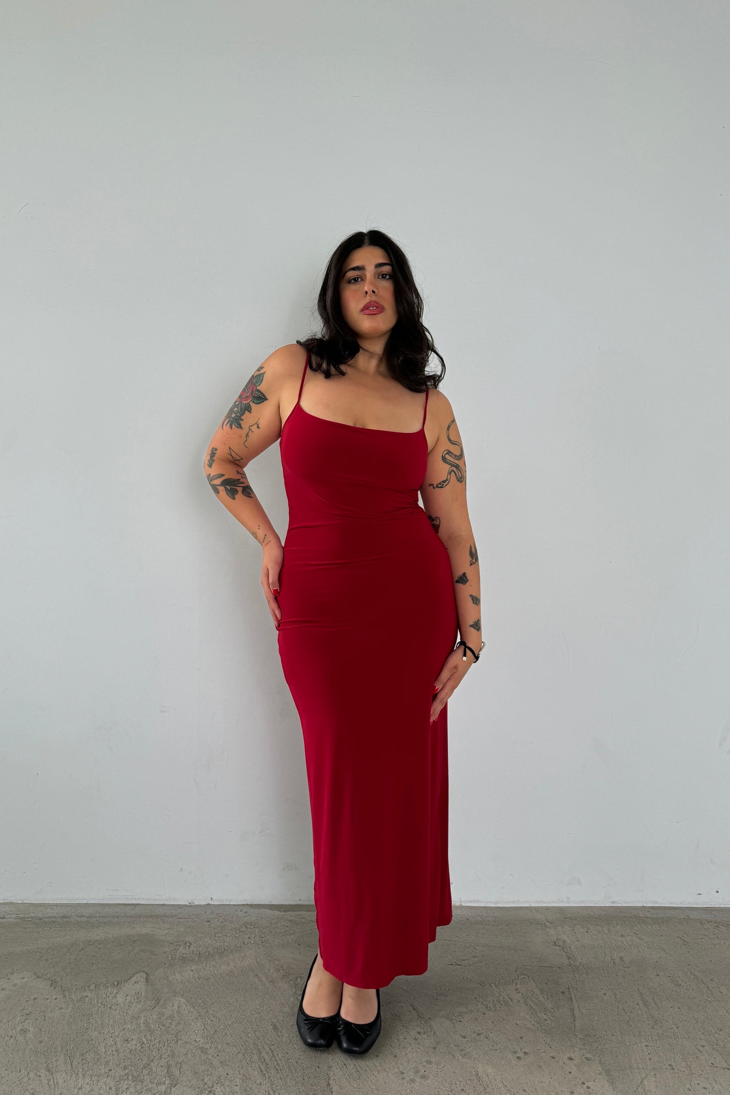 The Slinky maxi dress - Red