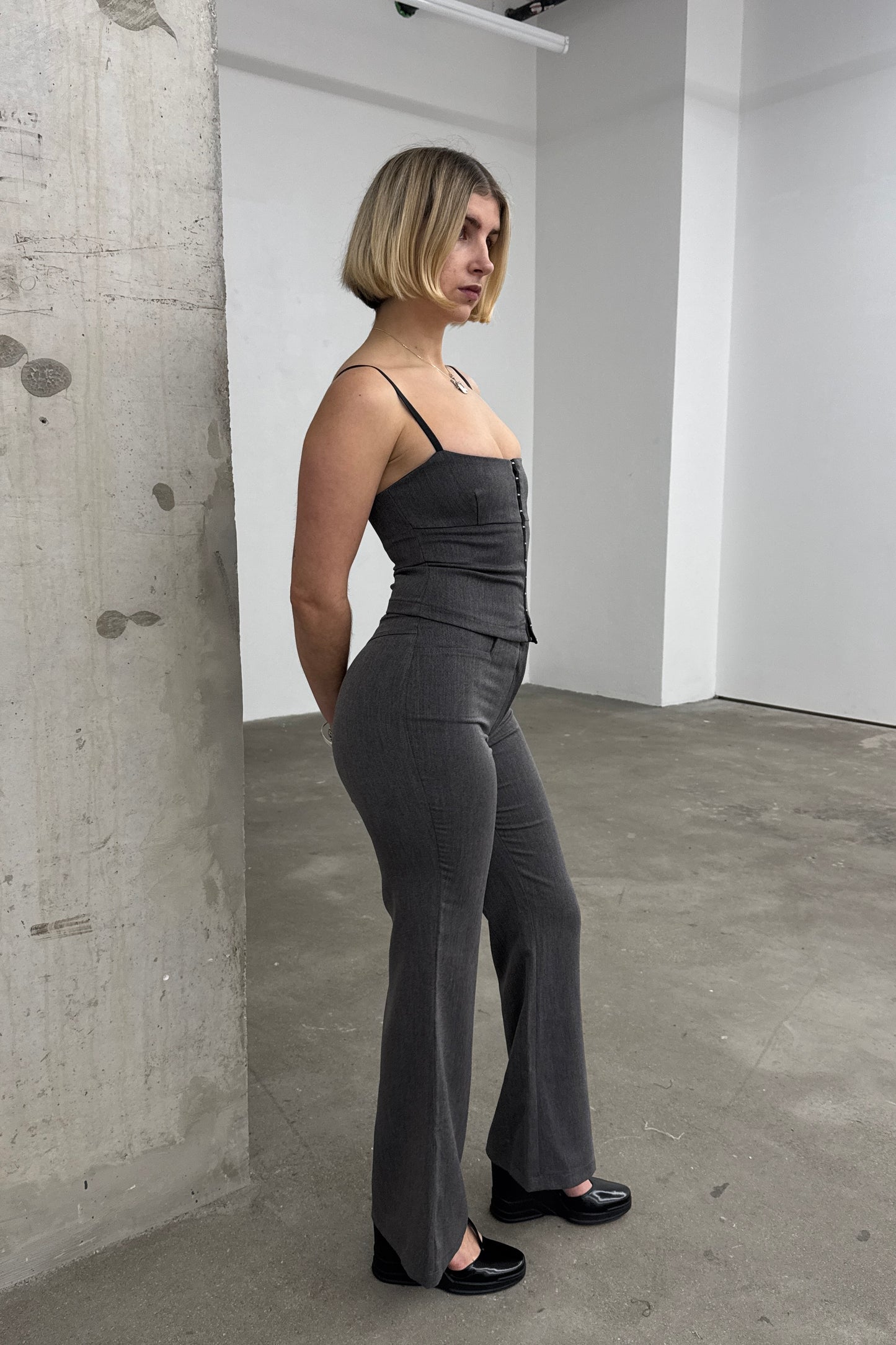 The Elle Trousers - Grey