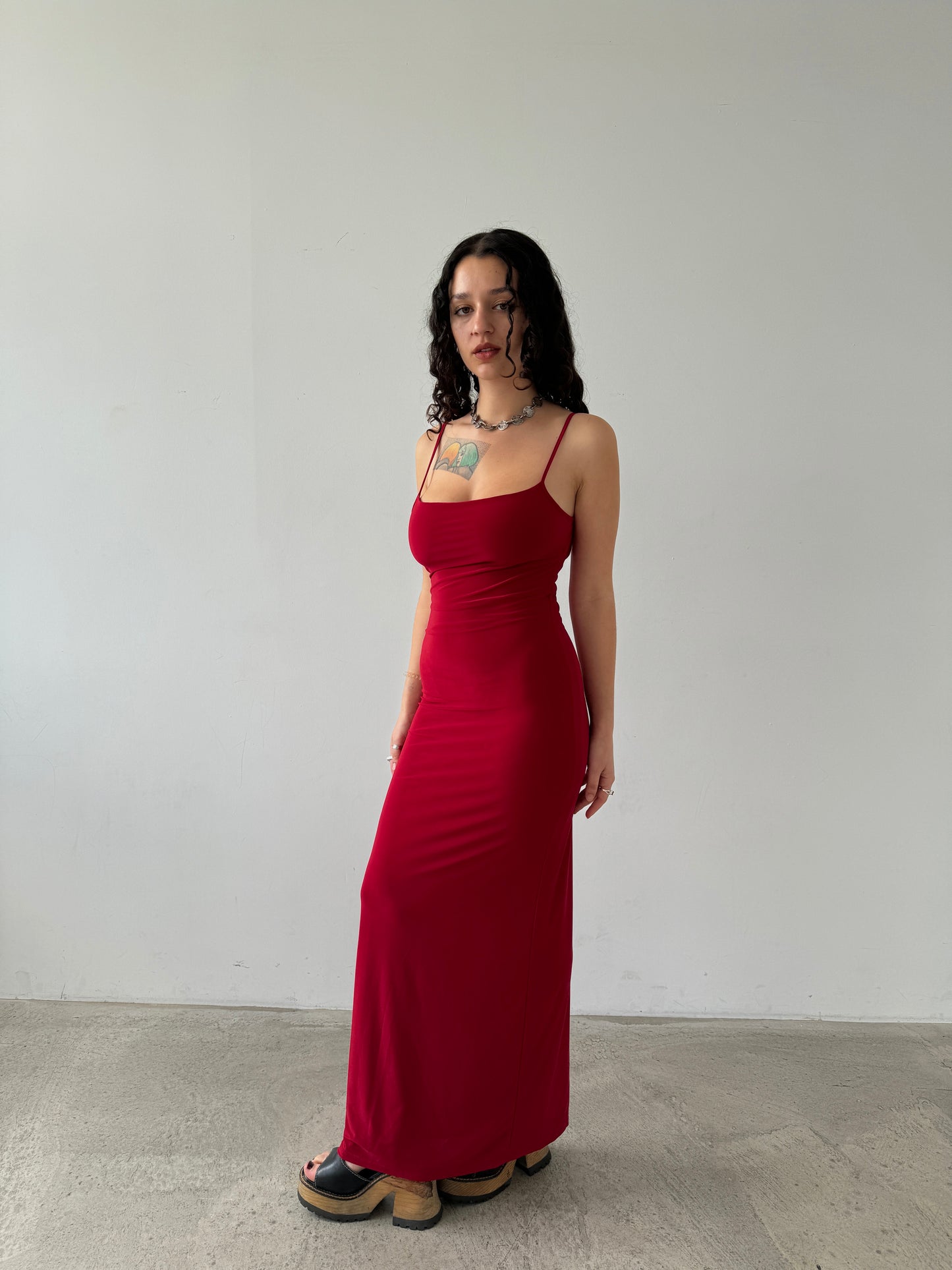 The Slinky maxi dress - Red